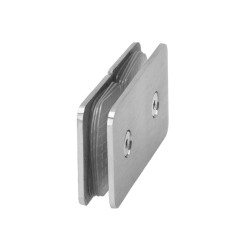 Svorka skla medzi sklá 180°, sklo 8 - 10 mm, AISI 304 Svorka skla medzi sklá 180°, sklo 8 - 10 mm, AISI 304